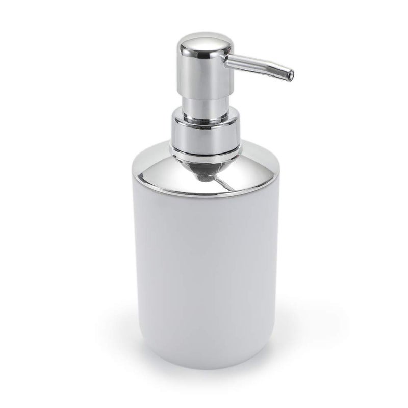 UYCCIMB Bathroom Sets Accessories,Plastic 6 Piece Bathroom Accessory Set Bathroom Trash Can Set with Drawstring Trash Bags,Toothbrush Holder Set,Soap Dispenser,Tooth Mug,Soap Dish,Toilet Brush Holder(White) - Image 4